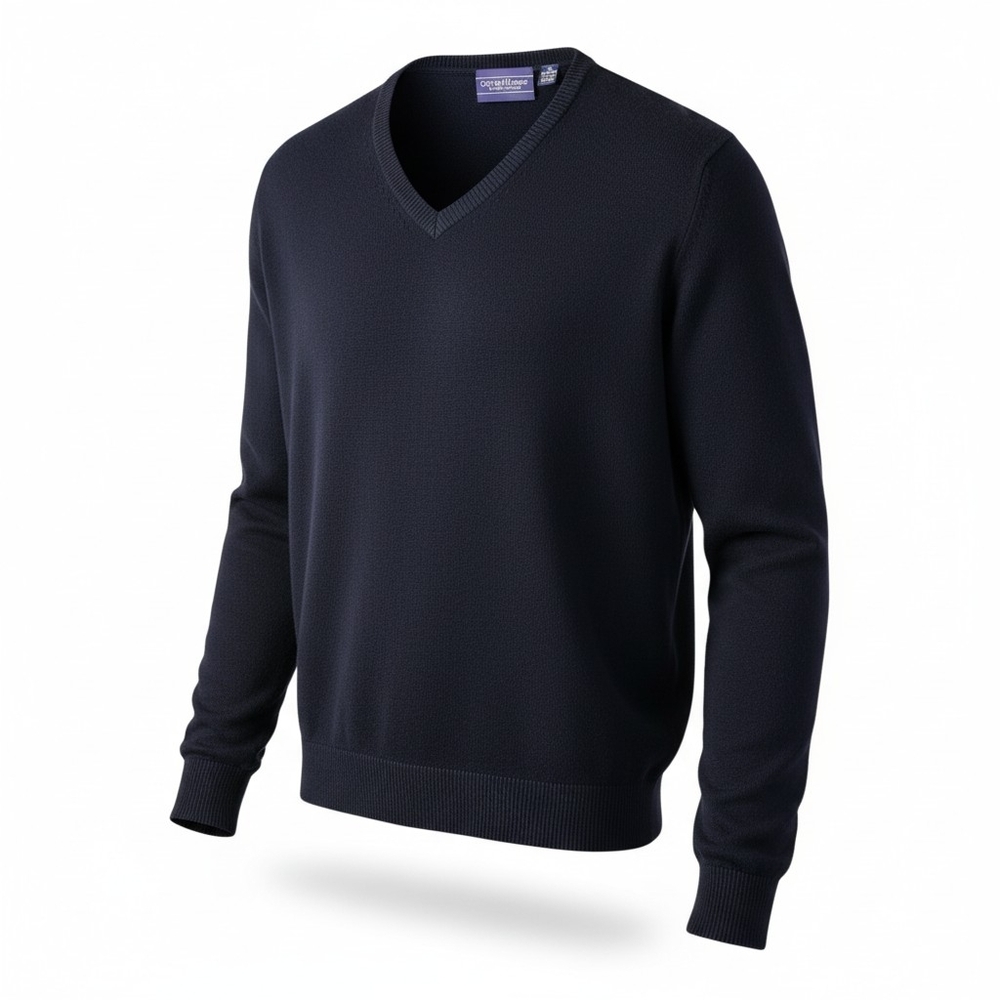 Gieves & Hawkes Navy Blue 100% Cashmere Sweater Sz XXL No. 1 Savile Row, London